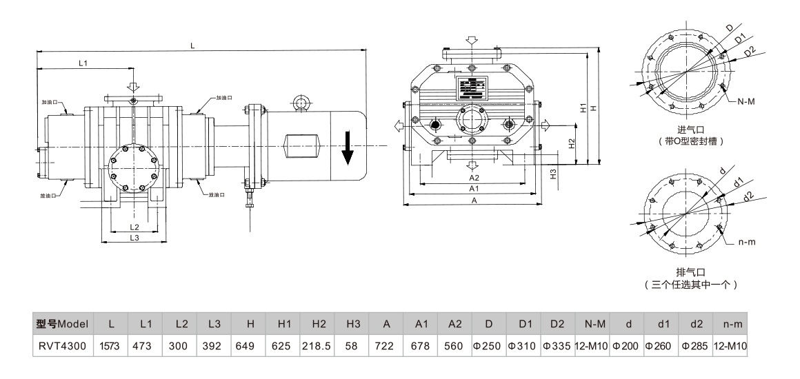 RVT4300羅茨真空泵